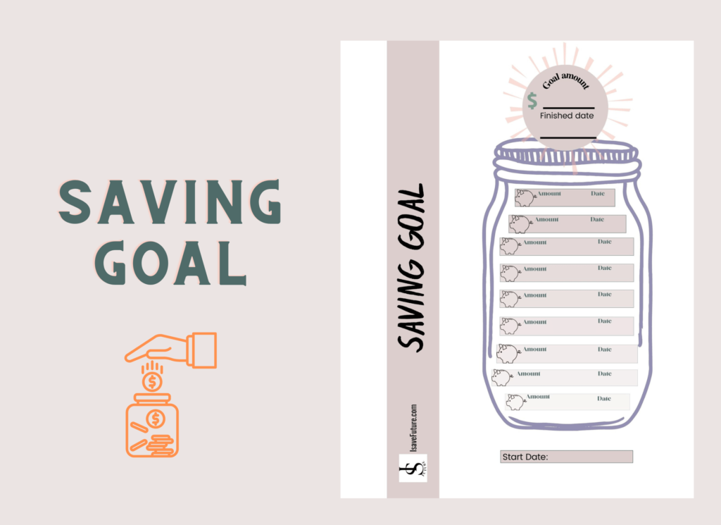 saving goal free template